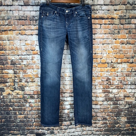 TRUE RELIGION STRAIGHT JEANS - Picture 3 of 7